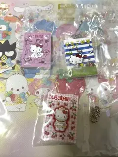 ガチャガチャ　いちご新聞　豆ガシャノート　3つセット