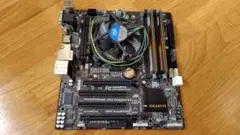 GA-B85M-D3H マザボ CPU Corei5-4440 メモリ8G