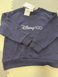 イオン　トップバリュー　ディズニー　トレーナー　キッズ　ネイビー　110