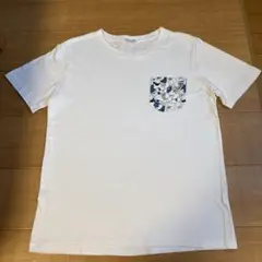 PEANUTS スヌーピー 半袖 Tシャツ ポケット ホワイト M