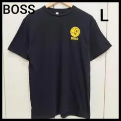 BOSS　ボス　20周年記念 半袖Tシャツ 黒　ブラック　メンズ　L