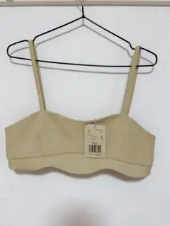 【eaphi】wave shortbustier ivory1 即購入OK！