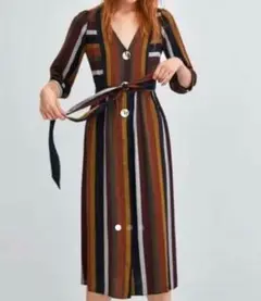 ZARA ロングワンピース