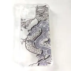 ドラゴンデザイン iPhone15用クリアケース