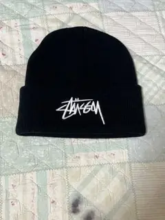 Stussy 黒 ビーニー