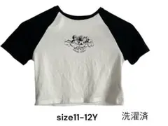 エンジェルベイビー クロップドTシャツ 11-12Y