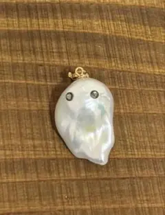ラリカ Ghost Baroque Pearl Pendant Top