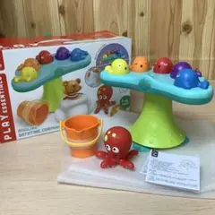 HAPE くじらたちの噴水パーティーとお風呂場セット　　※222