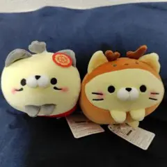 もちふわ！ころころにゃんこ しかにゃん＆のぶながにゃん セット
