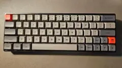 Epomaker SK64 黒/グレー Gateron赤軸 キーボード