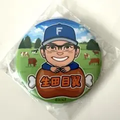 日本ハムファイターズ ガチャ 生田目翼 缶バッジ