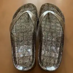 MOUSSY サンダル　ラメ