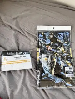ソフトバンクホークス フェイスタオル & エコバッグ