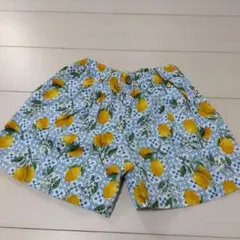 ☆未使用品☆ブランシェス　キュロット　レモン柄　140cm