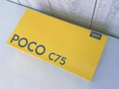 未開封シュリンク付 Xiaomi POCO C75 シャオミ スマホ ブラック