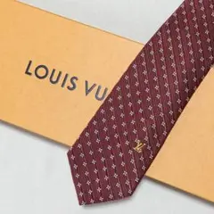 美品 ルイヴィトン Louis Vuitton ネクタイ シルク100%