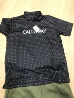 新品☆キャロウェイ ゴルフウェア ポロシャツ 半袖 メンズ Callaway 紺