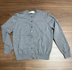 ソージュ ウールハイゲージカーディガン　TOP GRAY 訳あり品