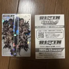 RIZIN ポストカードコレクション