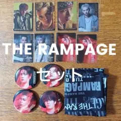 THE RAMPAGE BOT缶バッジ,トレカ+おまけ