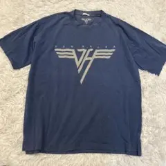 GU ヴァンヘイレン　Tシャツ XL ブルー系