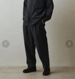 【人気】Steven Alan VIN TWILL 2PLEATED PANTS