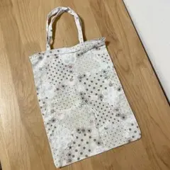 《 使用済み 》上履き入れ　花柄　小学生