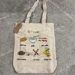 ベトナム料理イラストトートバッグ