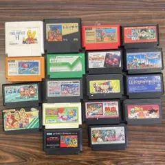 ファミコン　ソフトまとめ売り
