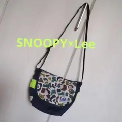 Lee × Snoopy 迷彩ショルダーバッグ