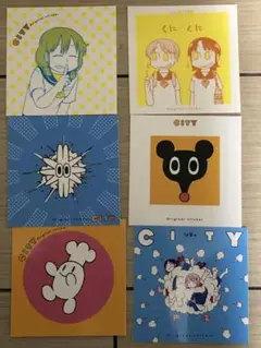 CITY シティー　あらゐけいいち　特典　ステッカー　南雲美鳥