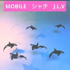 シャチ オルカ mobile 6頭* モビール 知育玩具
