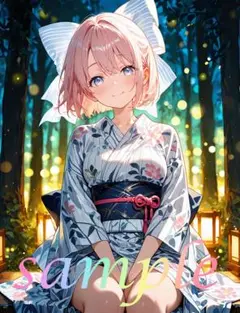 c594 美少女 かわいい イラスト 下着 コスプレ セクシー A4ポスター