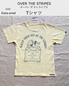 Over the Stripes GREMMIE Tシャツ Lサイズ　美品 2025年最新】OVER THE STRIPES 柄・デザイン：プリント（ロゴ