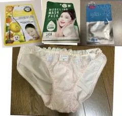 ピンク　薄ピンク　黒　ブラック　2枚　セット　パンティ　ショーツ 下着　M