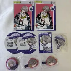 18TRIP エイトリ 白光琉衣 前髪クリップ 缶バッジ アクスタ
