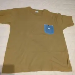Lee XL ブラウン Tシャツ デニムポケット付き