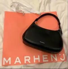 マルヘンジェイ　バッグ　ブラック　ハンドバッグ