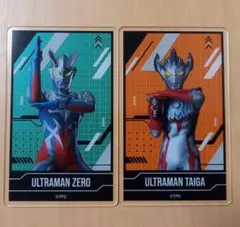 ウルトラマン アクリルトレーディングカード ウルトラマンゼロ ウルトラマンタイガ