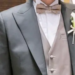 蝶ネクタイ　花柄　おしゃれ　高級感