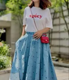 最終価格 即納 新作 オブリ SPICY Tシャツ ロゴTシャツ OBLI