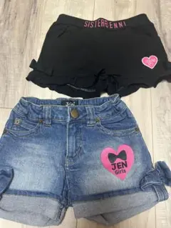JENNIジェニー ショートパンツ 2点セット