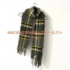 #トラッド#英国製#ウール❣️GREY LABELラムズウールストール色はグリーン