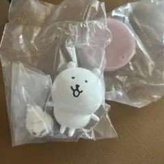 ナガノのくま×ちいかわ　フィギュアマスコット　ハチワレとなかよし