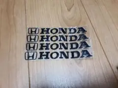 HONDA ステッカー 4枚セット 黒