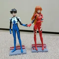エヴァンゲリオン プレミアムガシャポン シークレット シンジ アスカ
