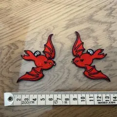 Dan Collins Devil Batワッペンセット Tatoo