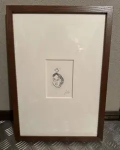 ピカソ1964年石版画『自画像風』46×37cm ピカソ石版画全集 Picasso Lithographe 全4巻揃 / Pablo Picasso
