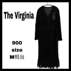 ❇The Virginia❇新品未使用品 黒レースロングワンピース フルボタン