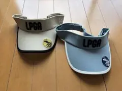 LPGA バイザー 2色セット